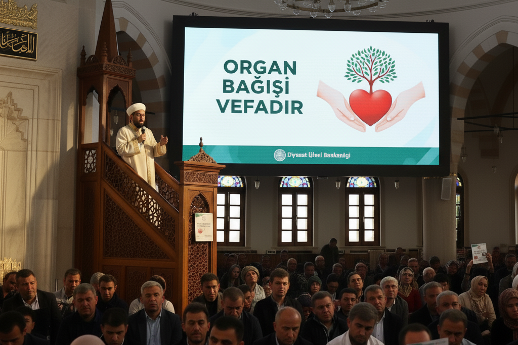 Diyanet: “Organ Bağışı, Vefanın ve Kardeşliğin En Yüce Göstergelerinden Biri” Diyanet, organ bağışının bir insanın hayatına dokunmanın, dolayısıyla vefanın en