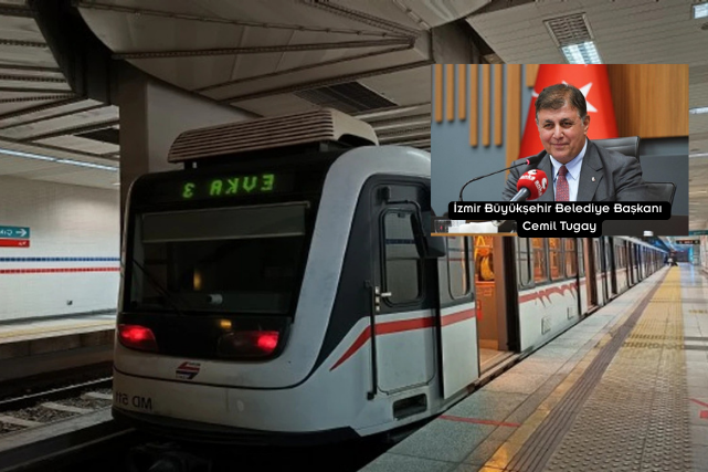 İzmir Büyükşehir Belediye Başkanı Cemil Tugay, Narlıdere metrosunun Seferihisar ve