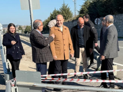 Seferihisar’da öğrenciler için büyük adım: İMKB Lisesi önüne üst geçit geliyor