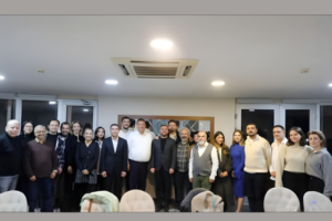 Seferihisar’da 10 Ocak Çalışan Gazeteciler Günü, Teos Yazarlar Evi’nde kutlandı.