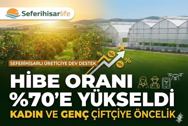 Seferihisar tarımında yeni dönem resmen başladı. Kırsal kalkınma desteklerinde hibe