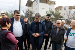 İzmir Büyükşehir Belediye Başkanı Dr. Cemil Tugay, Seferihisar’da yaşanan su