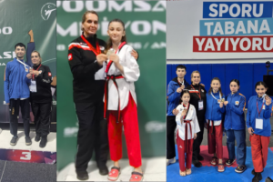 Seferihisar Belediyesi sporcuları Ankara’da düzenlenen Taekwondo Poomsae Şampiyonası’nda 1 altın
