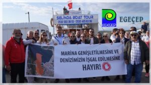 Seferihisar Sığacık'ta doğal sit alanlarının koruma derecesinin düşürülmesine karşı açılan