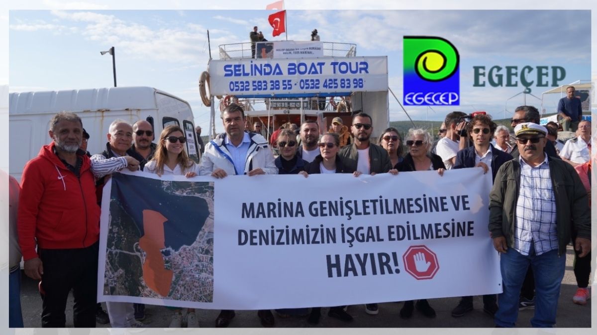 Seferihisar Sığacık'ta doğal sit alanlarının koruma derecesinin düşürülmesine karşı açılan