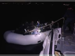 Seferihisar açıklarında düzensiz göçmen operasyonu