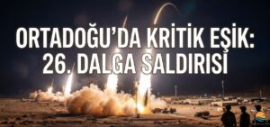 Orta Doğu'da tansiyon, İran'ın İsrail'e yönelik 26. dalga füze saldırısını