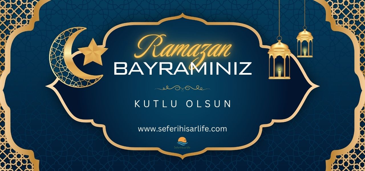 RAMAZAN BAYRAMINIZ MÜBAREK OLSUN… Seferihisar'da Ramazan Bayramı öncesi belediye ekipleri temizlik ve denetim çalışmalarını