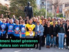 Seferihisar’da eğitimcilerden şiddete karşı ortak ses