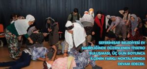 Seferihisar Belediyesi, 27-29 Mart tarihlerinde Dünya Tiyatro Günü dolayısıyla kapsamlı