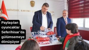 Müşerref Hepkon İlköğretim Okulu 1-E sınıfı öğrencileri, Seferihisar Belediyesi’nin başlattığı