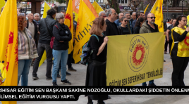 Seferihisar Eğitim Sen’den okullarda tırmanan şiddete karşı yapısal çözüm çağrısı