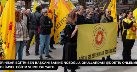 Seferihisar Eğitim Sen’den okullarda tırmanan şiddete karşı yapısal çözüm çağrısı