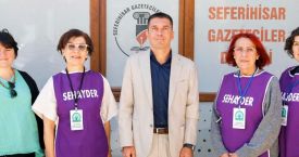 Sehayder’den Seferihisar Gazeteciler Cemiyeti’ne ziyaret