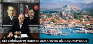 Seferihisar'da devletin gerçekleştirdiği yatırımları kendi hizmeti gibi sunan mahalle muhtarlarına