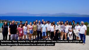 Seferihisar'da KültürEkoloji ve Seferihisar Gazeteciler Cemiyeti iş birliğiyle düzenlenen Kültür
