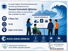 Seferihisar tsunamiye karşı daha hazır hale geliyor