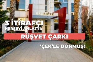 Seferihisar'daki rüşvet operasyonunda MASAK, nakit yerine müteahhit çeklerinin kullanıldığını saptadı.