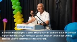 Çocuk belediyesi’nin minikleri mezuniyet sevinci yaşadı