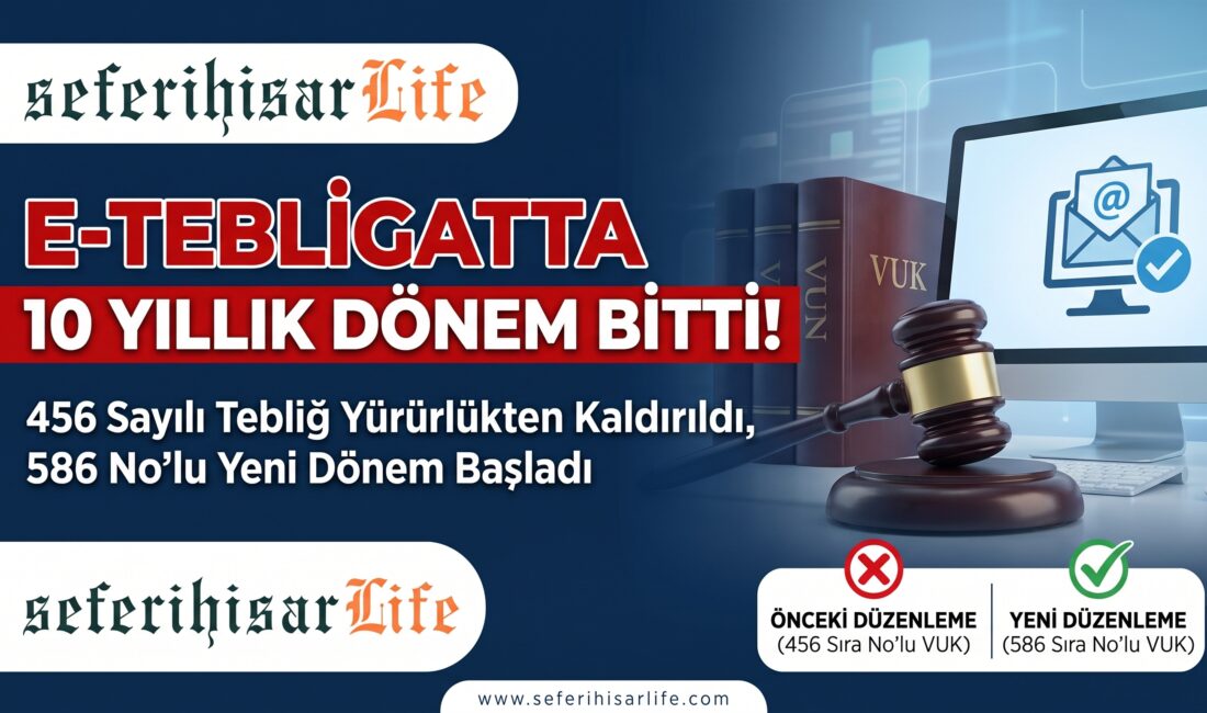 Hazine ve Maliye Bakanlığı, elektronik tebligat uygulamasına ilişkin 10 yıldır